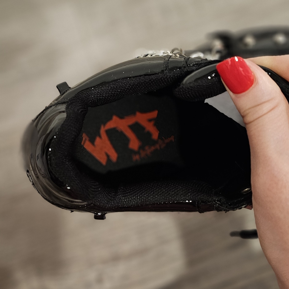 Anthony Wang Space Candy Studded Platform Sneakers - Picture 5 of 6